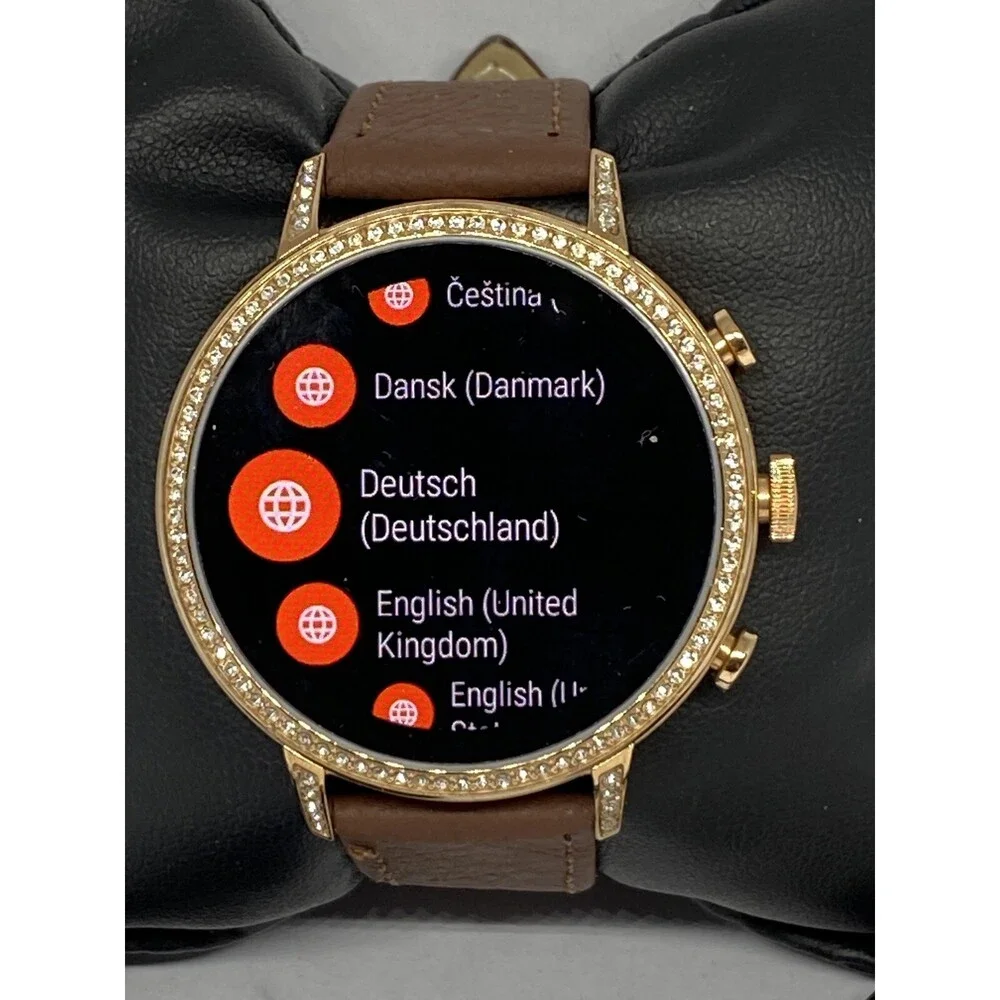 Fossil Gen 4 Authentic Digital Dial Smart Watch Custom Band FTW6011 LT433